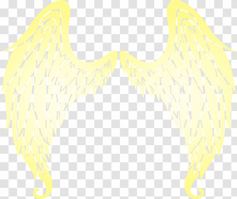 Yellow Wing Transparent PNG