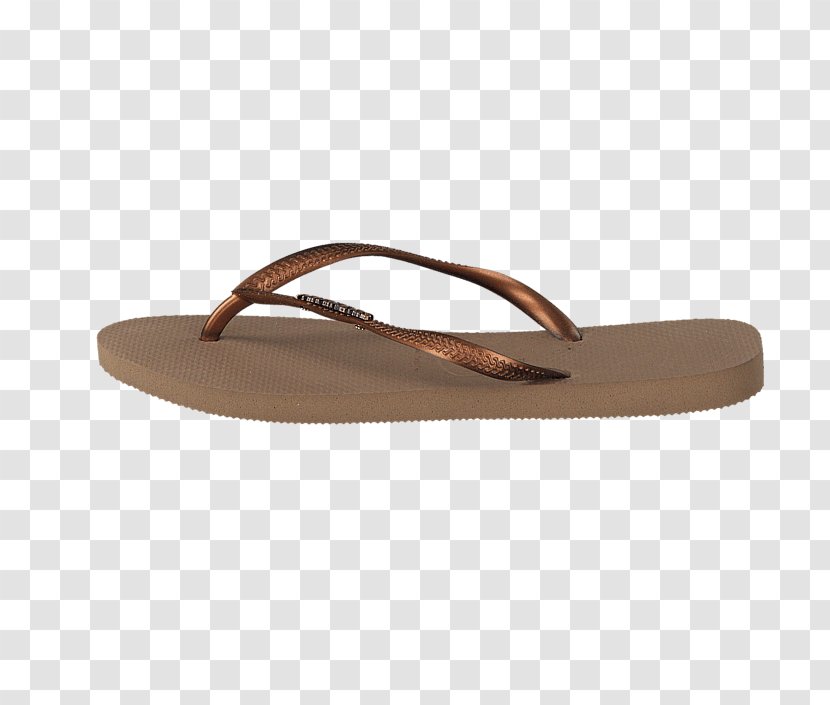 Flip-flops Slide Shoe Sandal Walking - Metallic Copper Transparent PNG