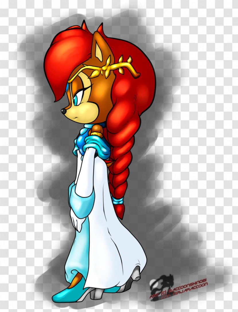 Princess Sally Acorn Alicia - Frame Transparent PNG