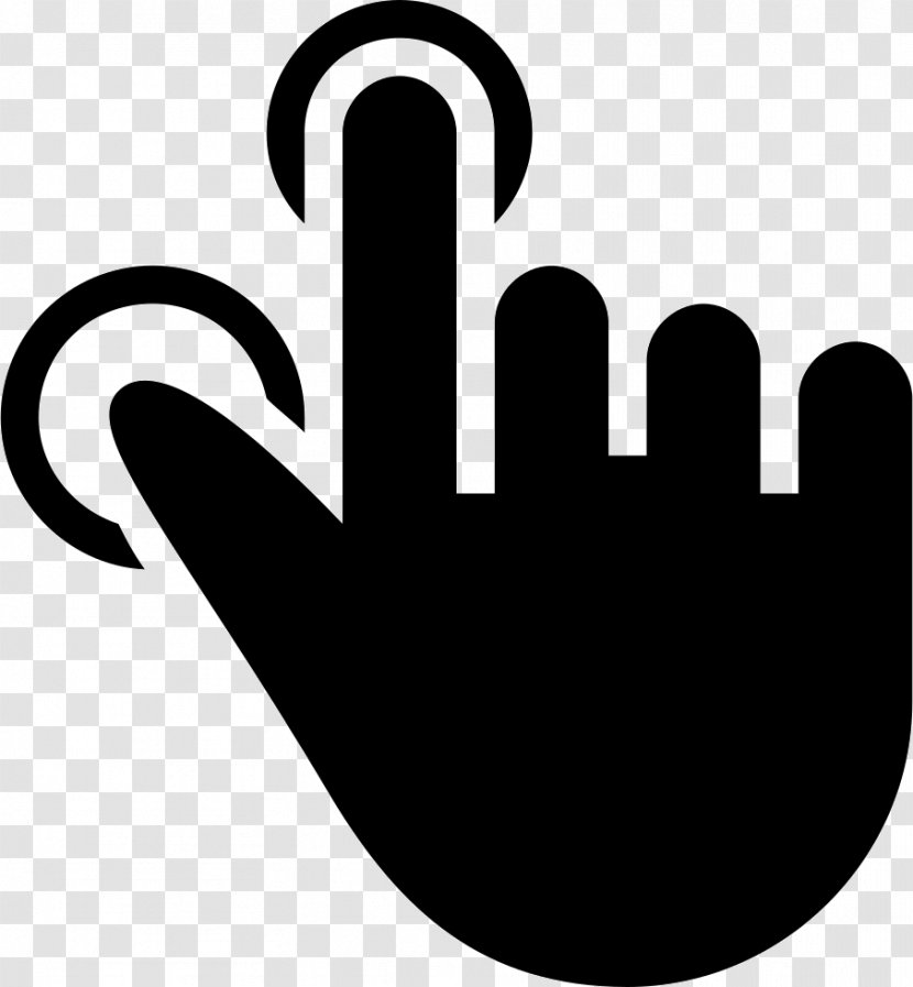 Index Finger Middle Little Thumb - Symbol Transparent PNG