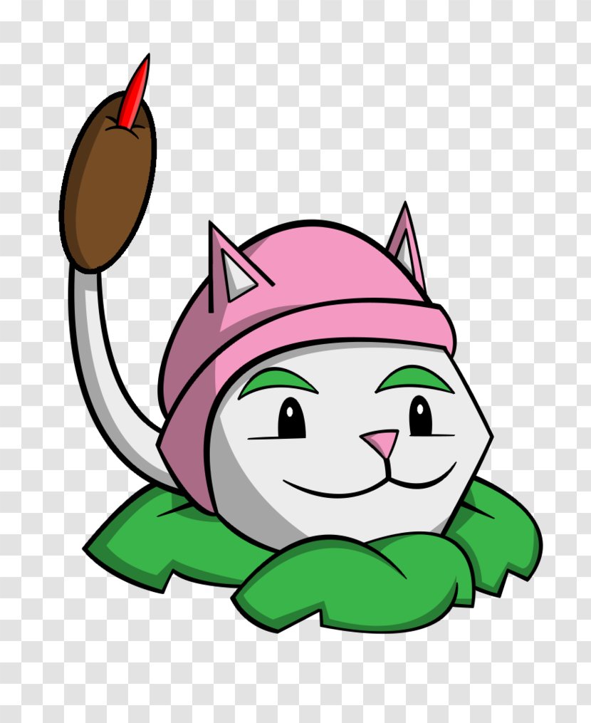 Plants Vs. Zombies 2: It's About Time Whiskers Heroes Cattail - Tree - Frame Transparent PNG