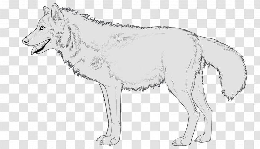 Line Art Gray Wolf Drawing DeviantArt Sketch - Frame - Happy Old Couple Transparent PNG