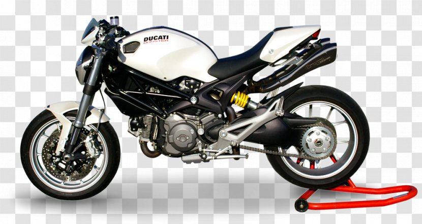 Ducati Monster 696 Exhaust System Hewlett-Packard Motorcycle - Automotive Tire - Hewlett-packard Transparent PNG