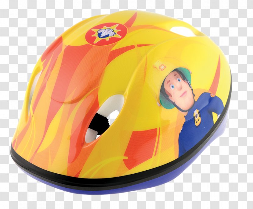 Bicycle Helmets Motorcycle Firefighter Safety - Fire Department - Fireman Sam Transparent PNG