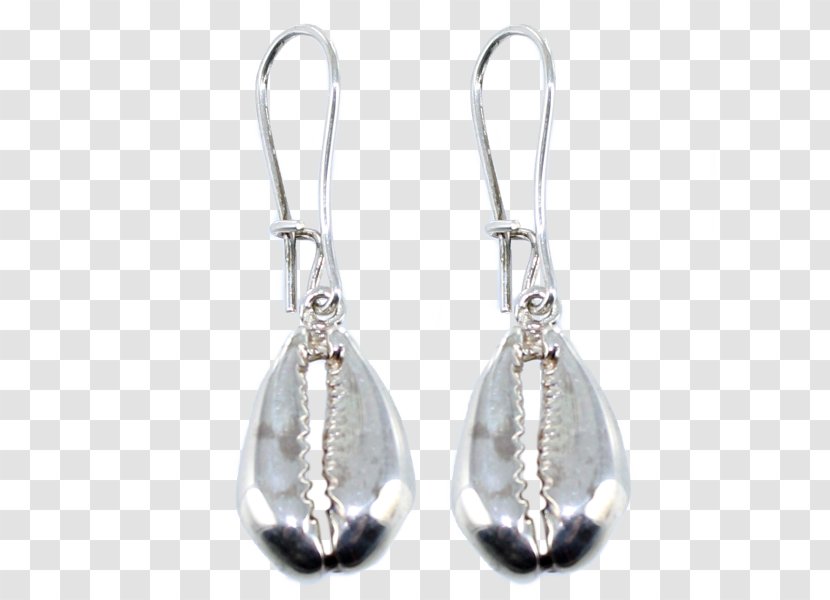 Earring Silver Body Jewellery - Platinum Transparent PNG