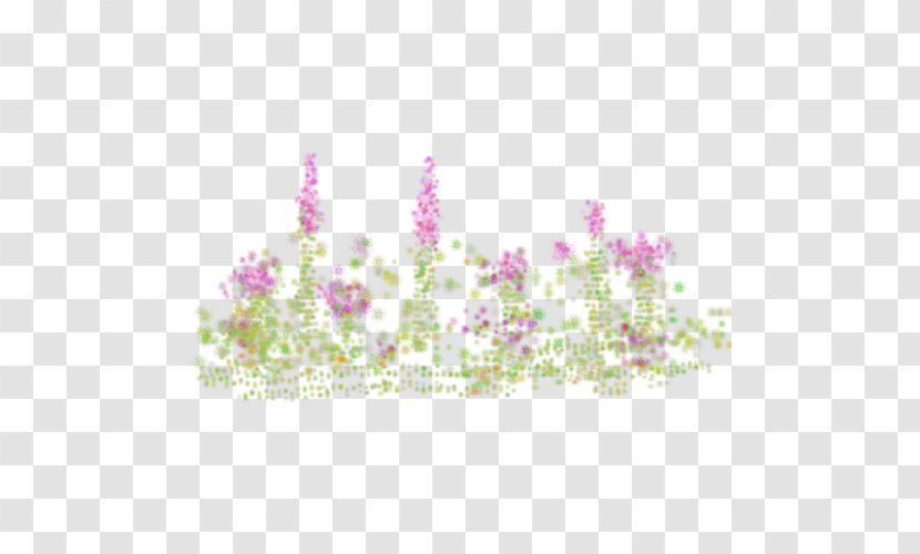 Petal Floral Design Pink M Font Transparent PNG