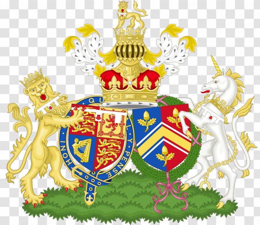 Royal Coat Of Arms The United Kingdom Crest Family - Conjugal Transparent PNG