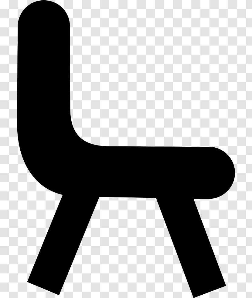Clip Art - Chair - Push In Icon Transparent PNG