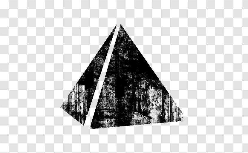 Black And White Giza Pyramid Complex Egyptian Pyramids Transparent PNG