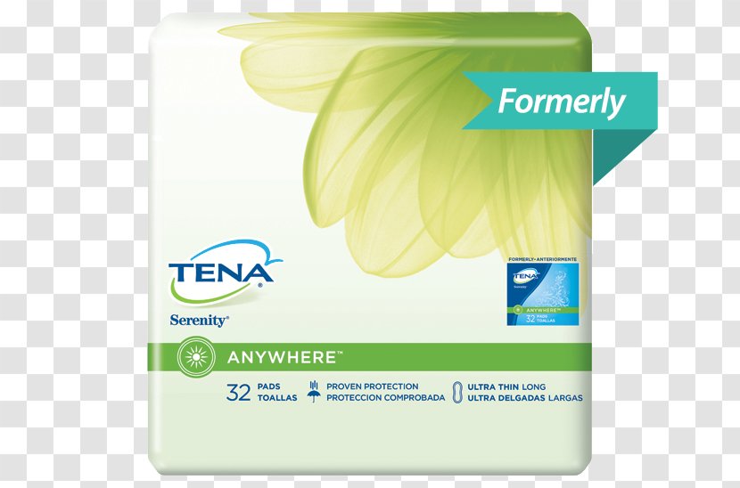TENA Incontinence Pad Always Underwear Urinary - Super Absorbent Transparent PNG