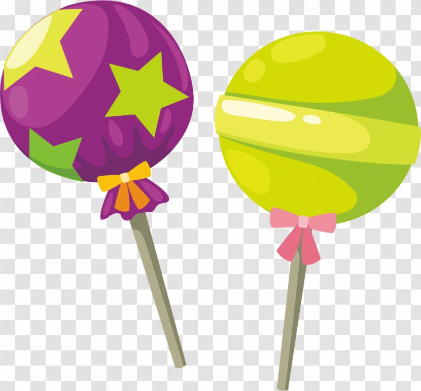 Candy Lollipop Cartoon Transparent PNG