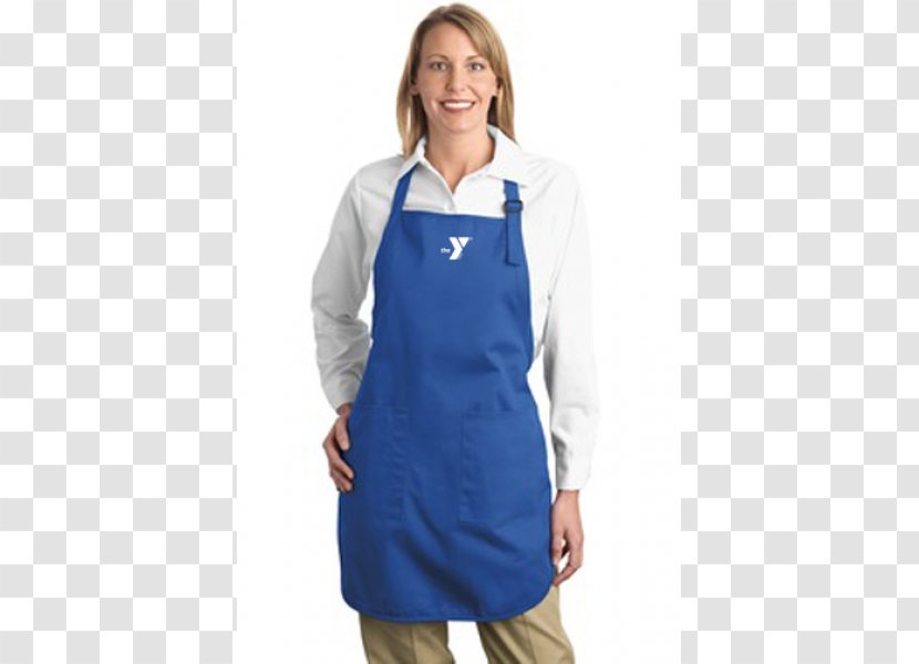 Port Authority Full Length Apron With Pockets - White - A500, Red PocketsA500, Clothing A500 PocketsBlack Waist Transparent PNG