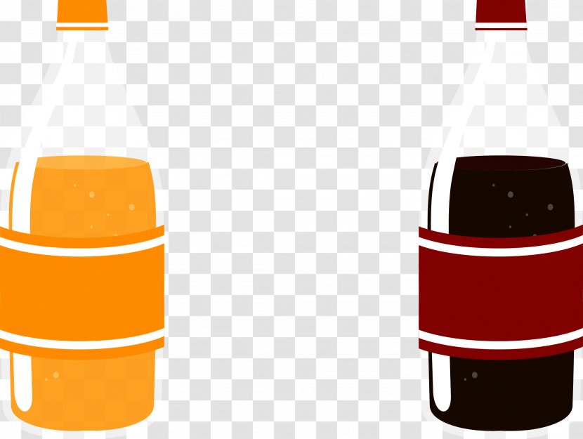 Soft Drink Coca-Cola Sprite Bottle - Orange Transparent PNG
