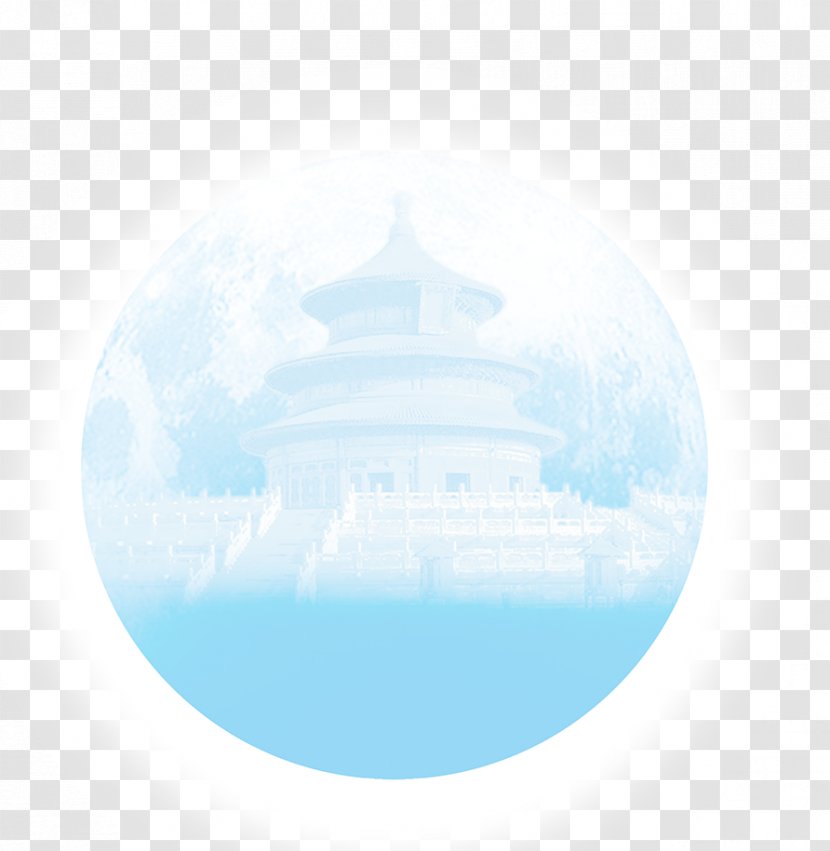 Architecture - Aqua - Moon Building Transparent PNG