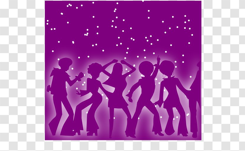 1970s Disco Dance Clip Art - Silhouette - Spring Cliparts Transparent PNG