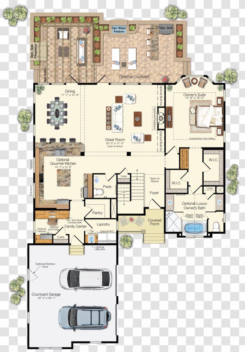 Floor Plan House - Virtual Tour - Design Transparent PNG