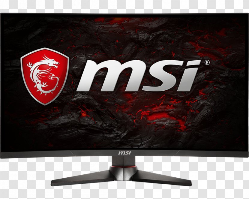 MSI Optix MAG24C Computer Monitors 1080p Micro-Star International - Graphics Display Resolution - Arab Transparent PNG