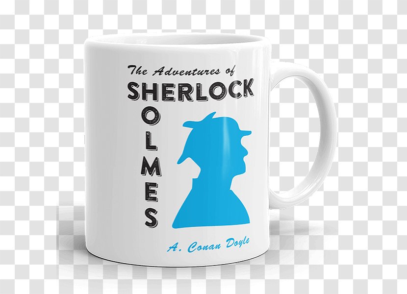 The Adventures Of Sherlock Holmes Hound Baskervilles Mug Author - Male - Mockup Transparent PNG