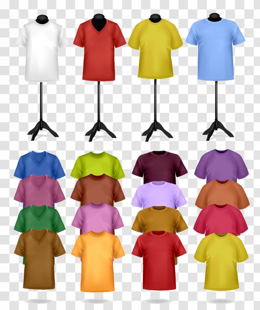 T-shirt Stock Photography Polo Shirt - Royaltyfree - T-Shirt Collection Transparent PNG