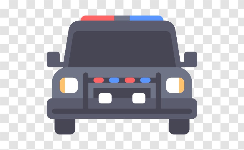 Police Car Icon - Data - A Transparent PNG