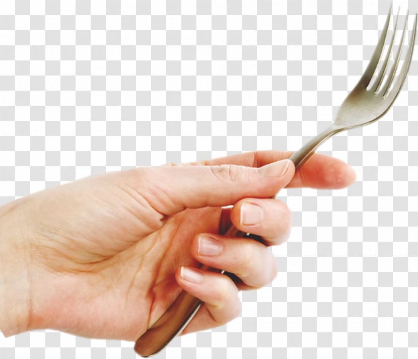 Hand Download Icon - Thumb - Fork Hands Transparent PNG