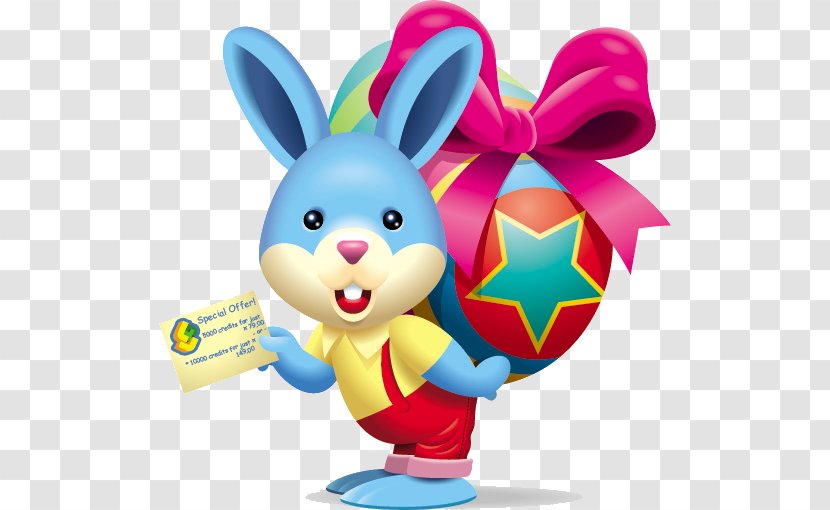 Easter Bunny Happiness Egg Clip Art Transparent PNG