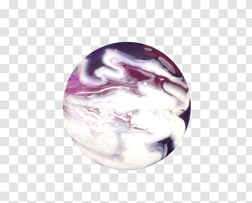 Purple Amethyst Sphere Transparent PNG