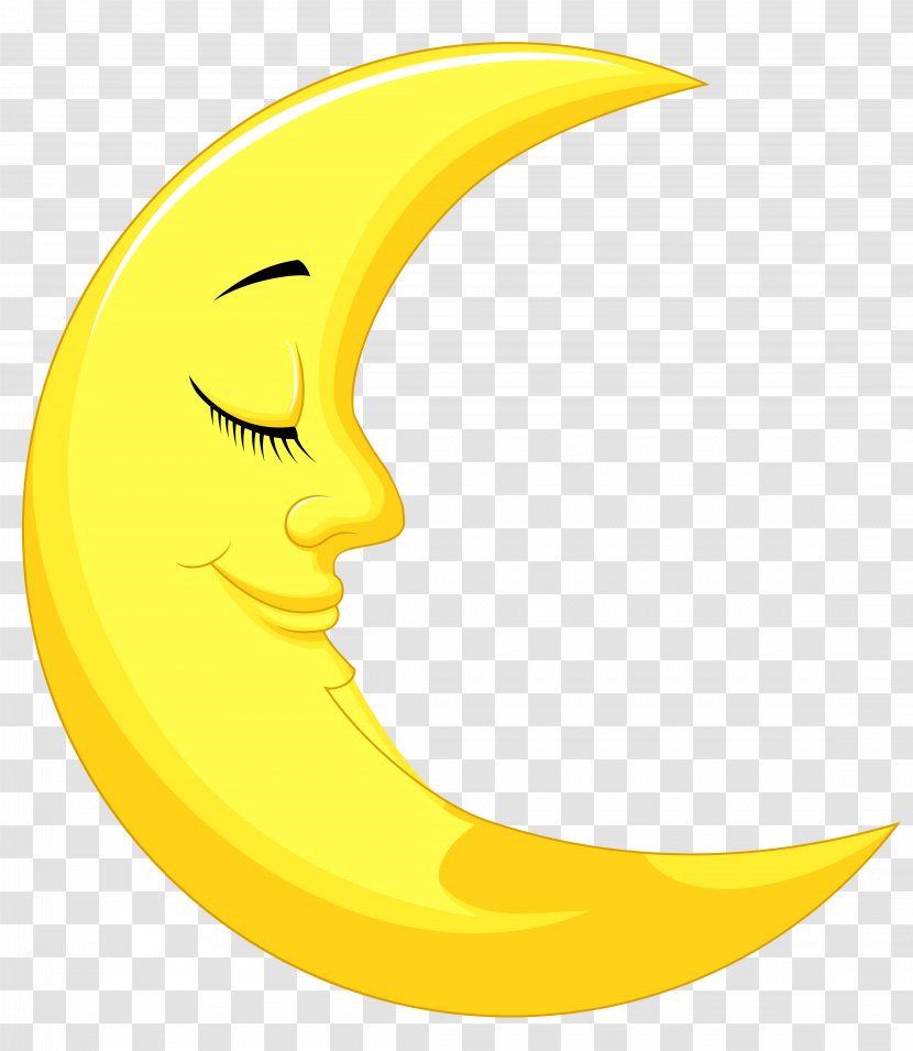 Idea Drawing Clip Art - Emoticon - Moon Cliparts Transparent PNG