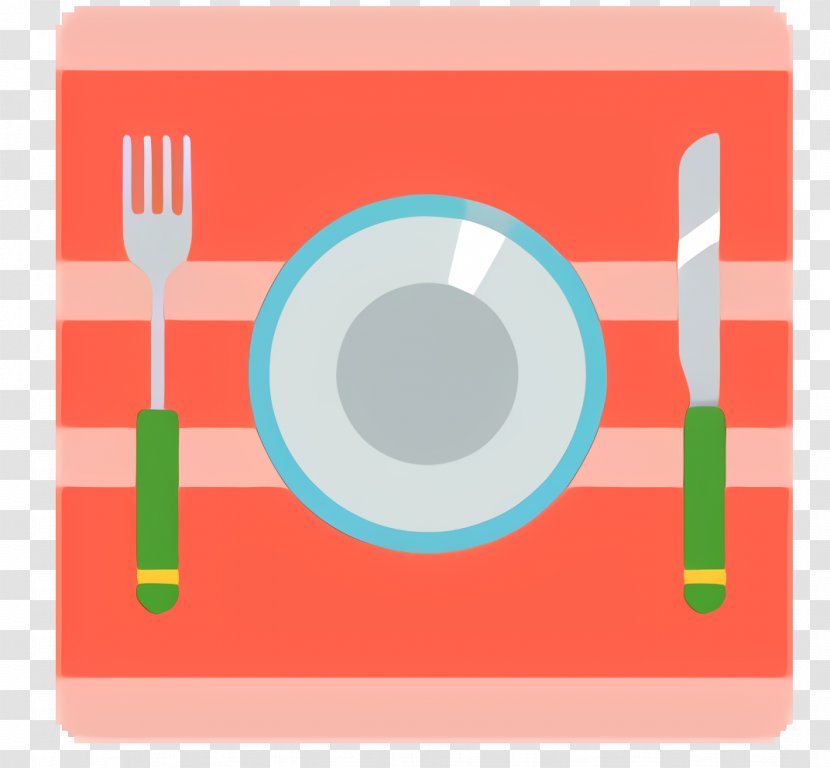 Home Cartoon - Plate - Dinnerware Set Spoon Transparent PNG