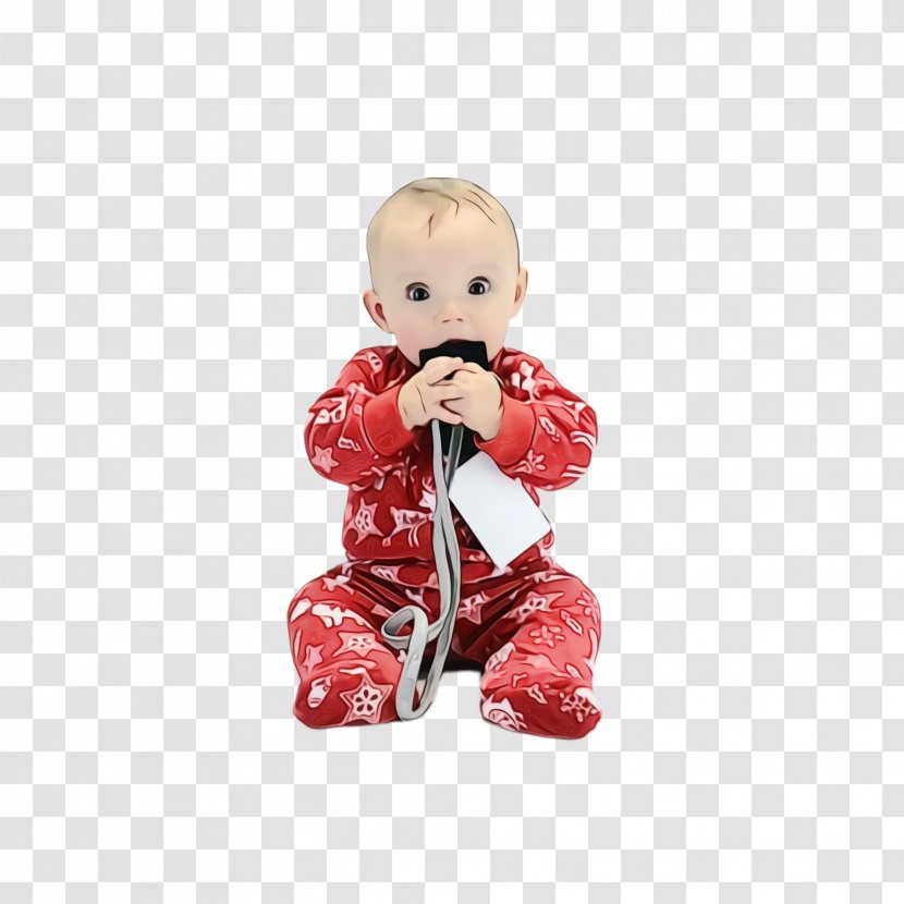 Figurine Toy Costume Child Doll - Watercolor - Play Toddler Transparent PNG