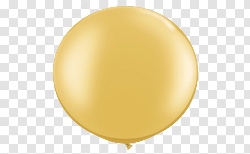 Product Design Yellow Balloon - Golden Balloons Dourado Transparent PNG