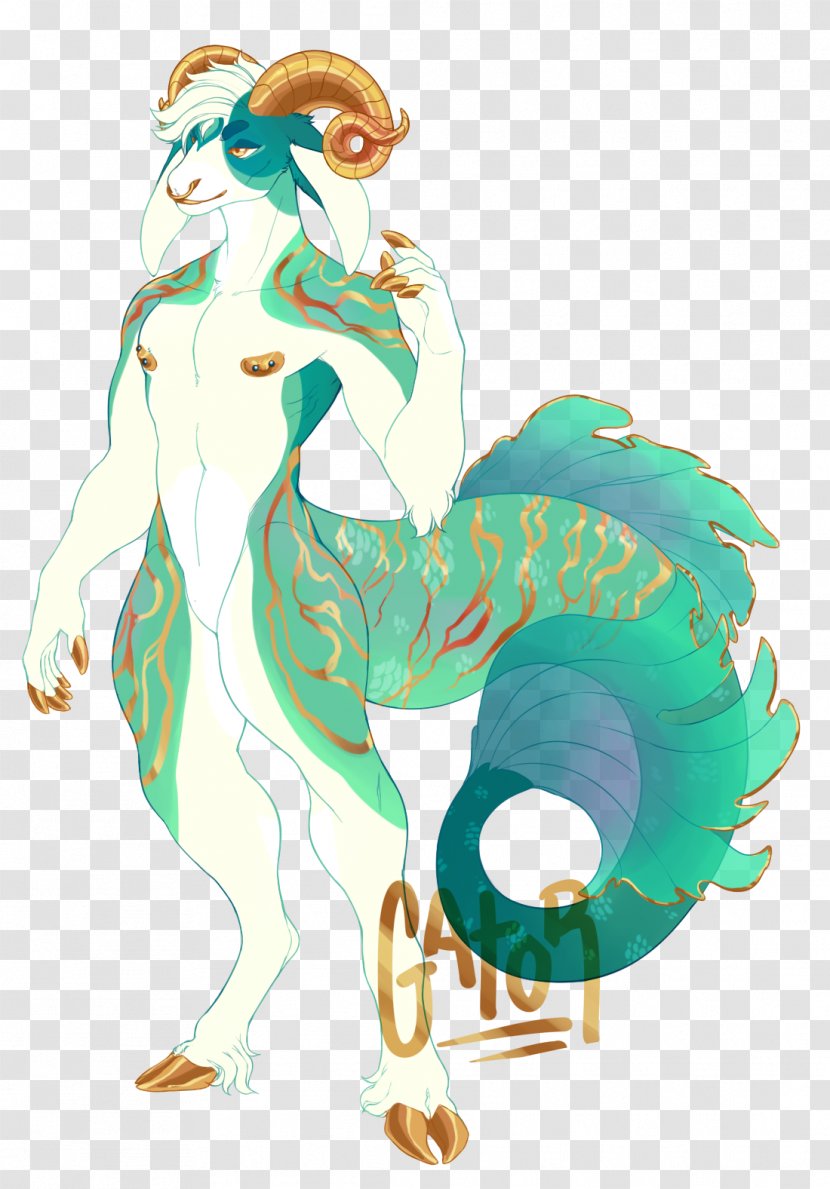 Art Museum Illustration Fursuit Work Of - Animal Figure - Capricorn Symbol Transparent PNG