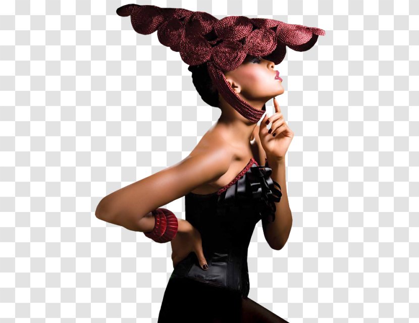 Mr. Black Hat Fashion Woman - Headgear Transparent PNG