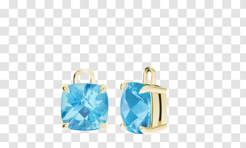 Earring Turquoise Gemstone Jewellery Topaz - Sapphire - Yellow Drop Transparent PNG