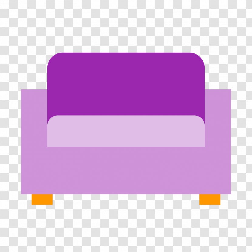 Deckchair Couch Living Room - Magenta - Chair Transparent PNG