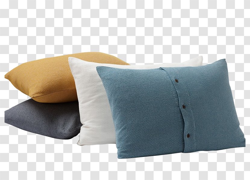 Throw Pillows Cushion Cotton Duvet - Bed Pillow Transparent PNG