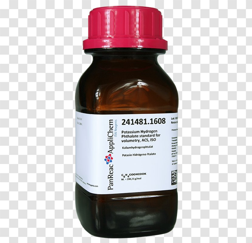 Potassium Hydrogen Phthalate Laboratory Reagent Hydroxide - Certificate Text Transparent PNG