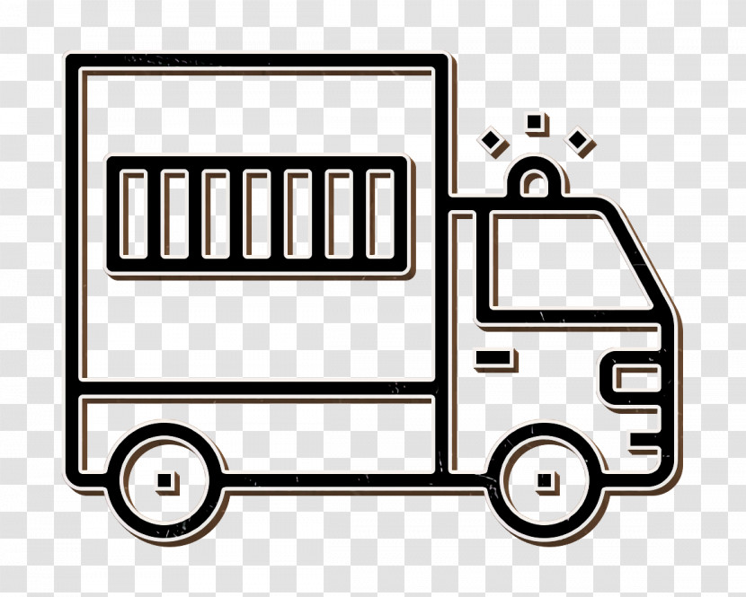 Car Icon Prisoner Transport Vehicle Icon Transparent PNG