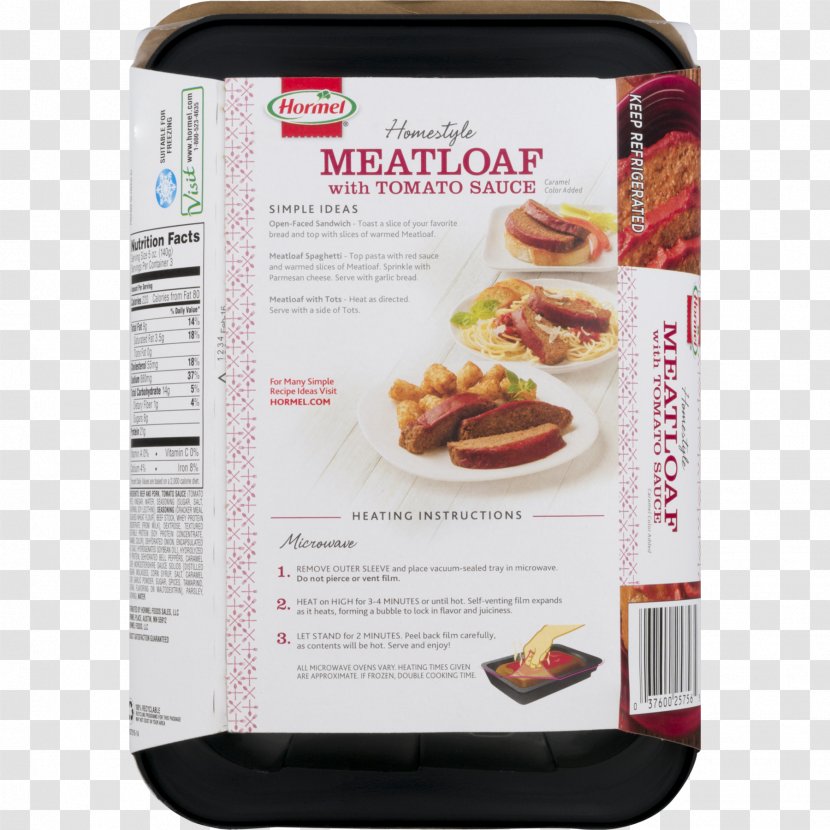 Meatloaf Gravy Open Sandwich Food Recipe - Hormel - Meat Transparent PNG