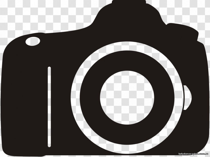 Camera Logo Photography Digital SLR Clip Art - Black And White - Video Transparent PNG