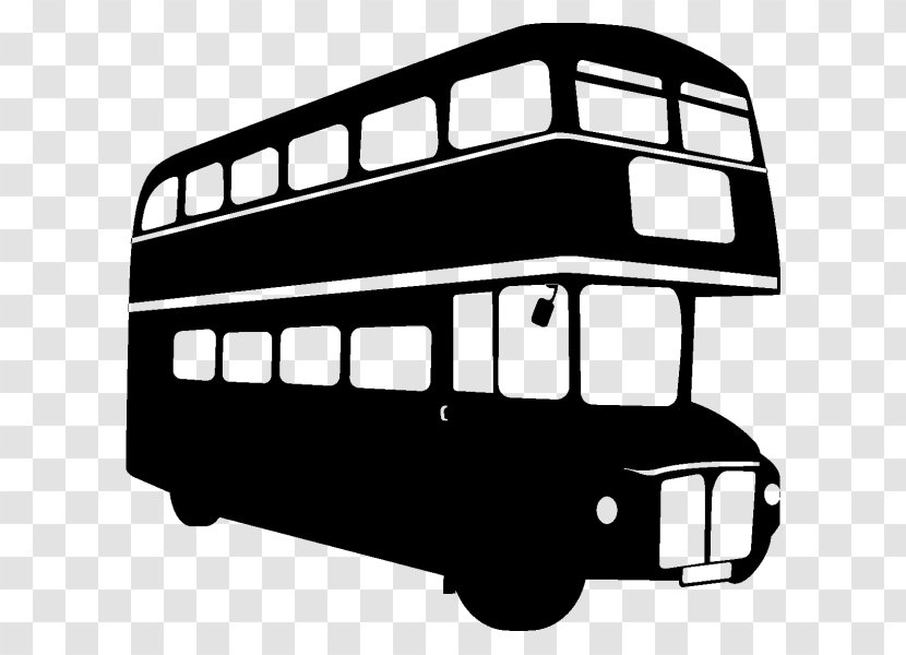 London Bus Wall Decal Sticker Transparent PNG