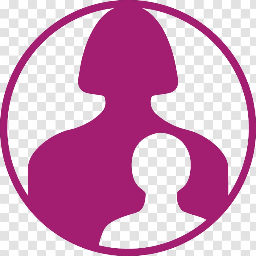 Family Symbol - Text - Magenta Transparent PNG