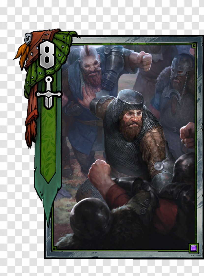 Gwent: The Witcher Card Game 3: Wild Hunt Geralt Of Rivia Dwarf - Dudu31 Transparent PNG