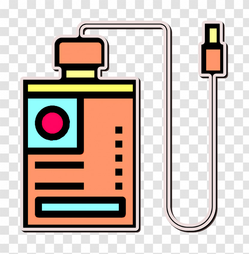 Photography Icon Power Bank Icon Transparent PNG