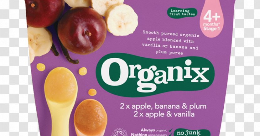 Purée Baby Food Porridge Banana Fruit - Brand Transparent PNG