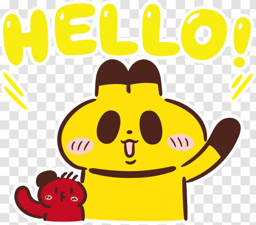 Hello Emoji Transparent PNG