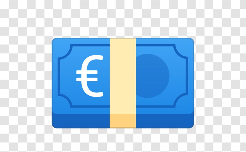 Emoji Money - Rectangle - Electric Blue Transparent PNG