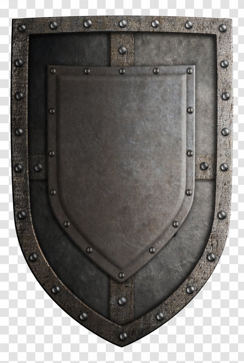 Middle Ages Crusades Shield Sword Weapon - Coat Of Arms - Retro Transparent PNG