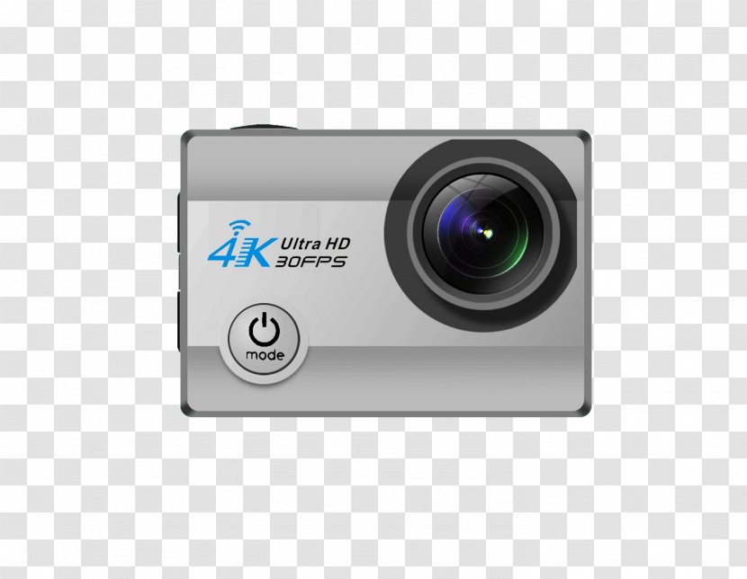Digital Cameras Action Camera Lens Zoom - Data - 4k Transparent PNG