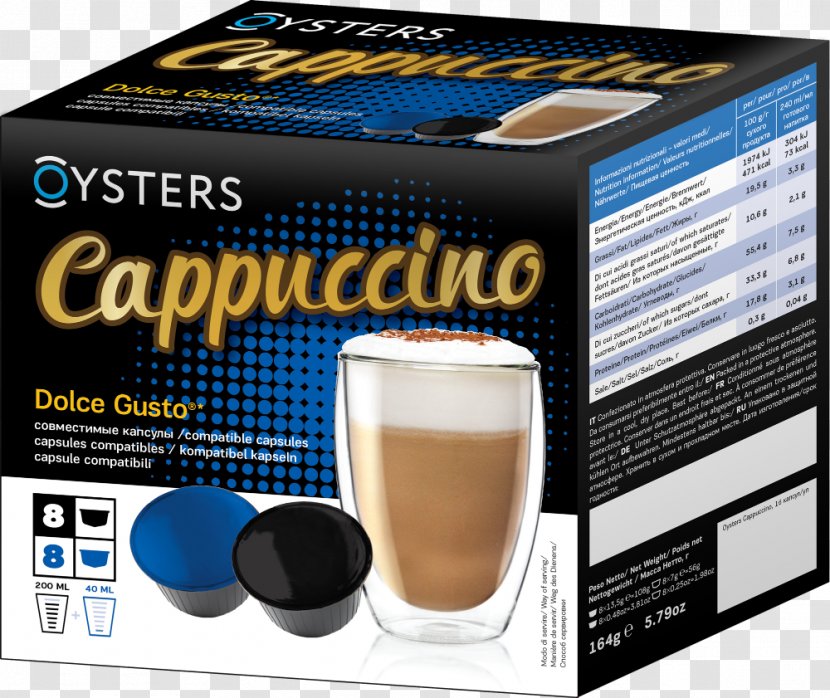 Instant Coffee Espresso Lungo Cappuccino - Irish Cream Transparent PNG